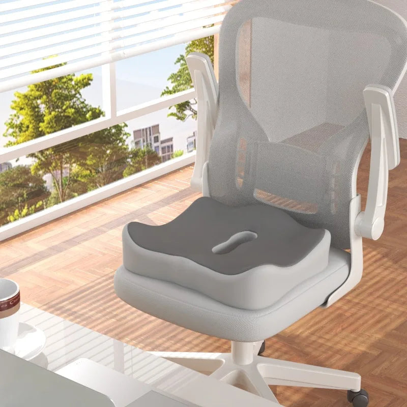 Coussin d'assise ergonomique en mousse à mémoire de forme