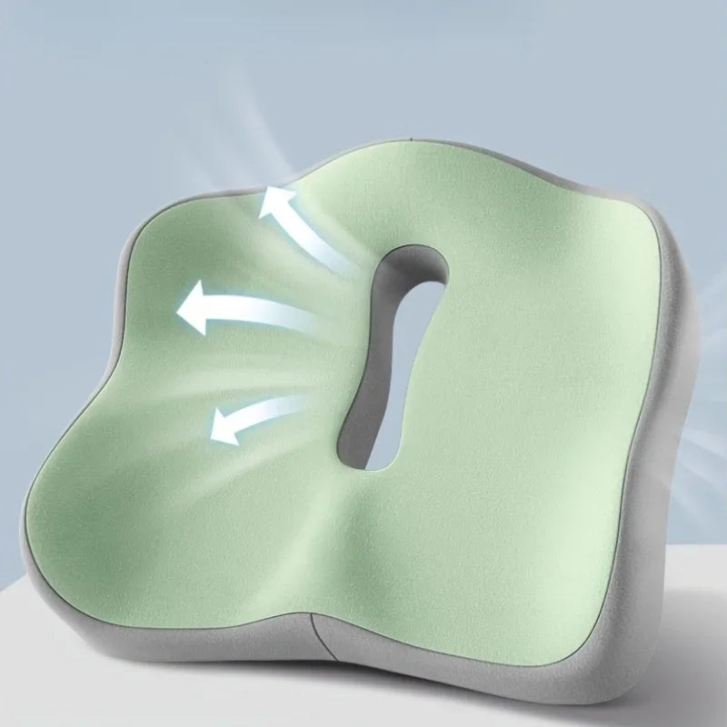 Coussin d'assise ergonomique en mousse à mémoire de forme