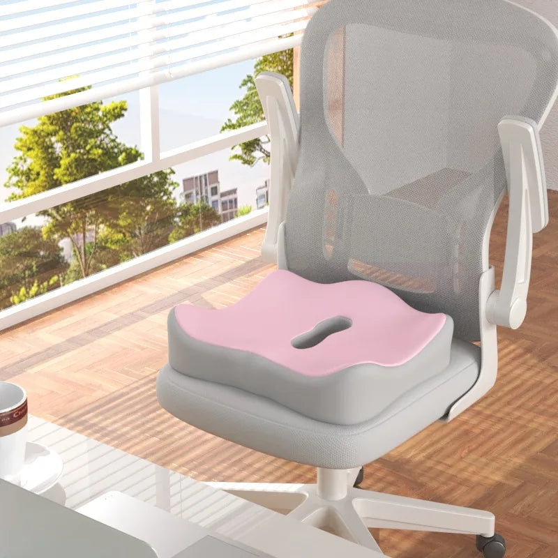 Coussin d'assise ergonomique en mousse à mémoire de forme