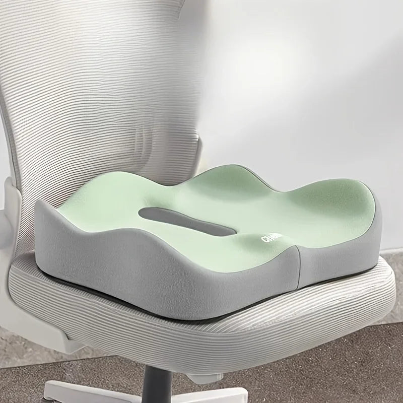 Coussin d'assise ergonomique en mousse à mémoire de forme