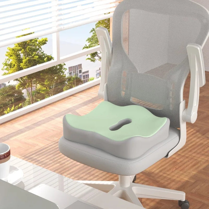 Coussin d'assise ergonomique en mousse à mémoire de forme