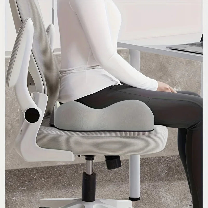 Coussin d'assise ergonomique en mousse à mémoire de forme