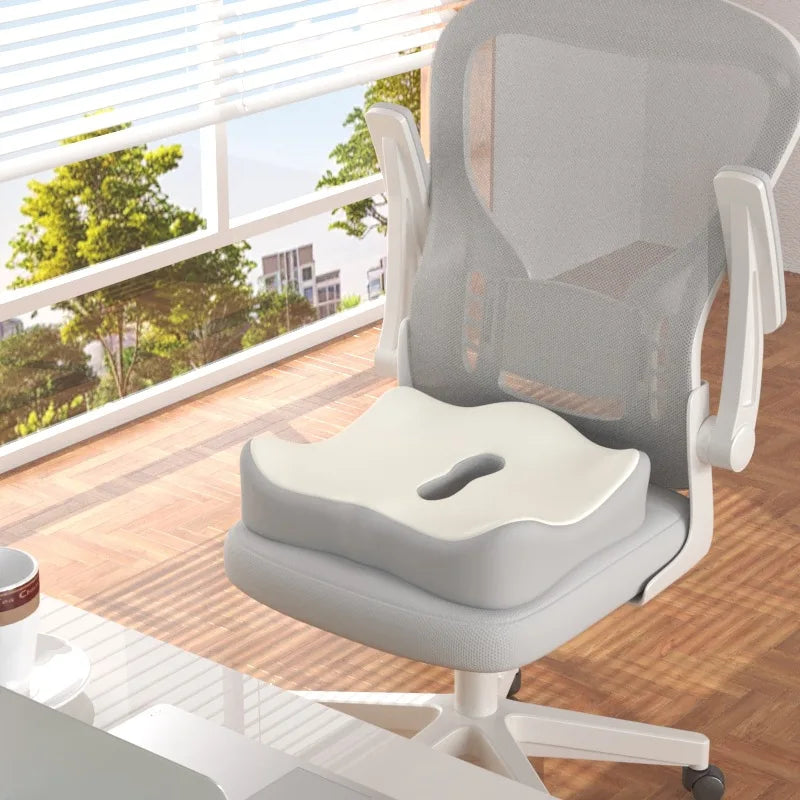 Coussin d'assise ergonomique en mousse à mémoire de forme